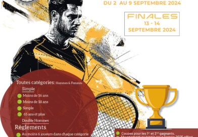 TOURNOI INTER-MEMBRES DE TENNIS!